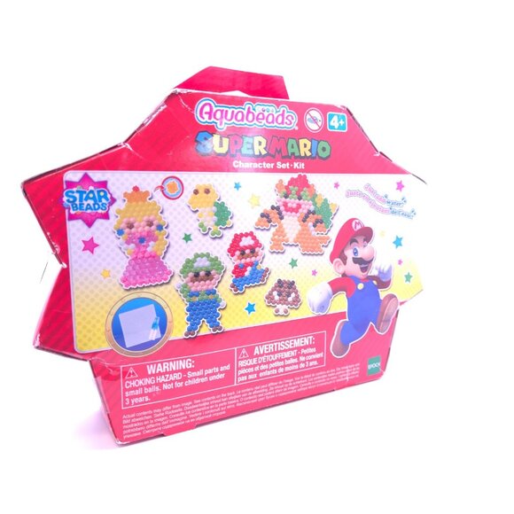 Aquabeads Super Mario Character Toy Set Kit Multicolor 600pcs - Picture 3 of 8